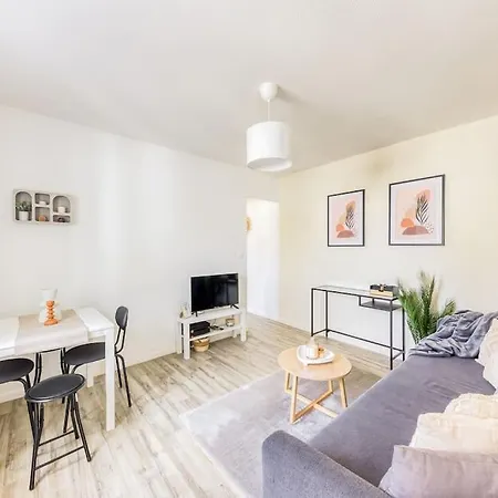 Appartement Chic T3 - Proche Paris Rer E & Aeroport Cdg Bondy